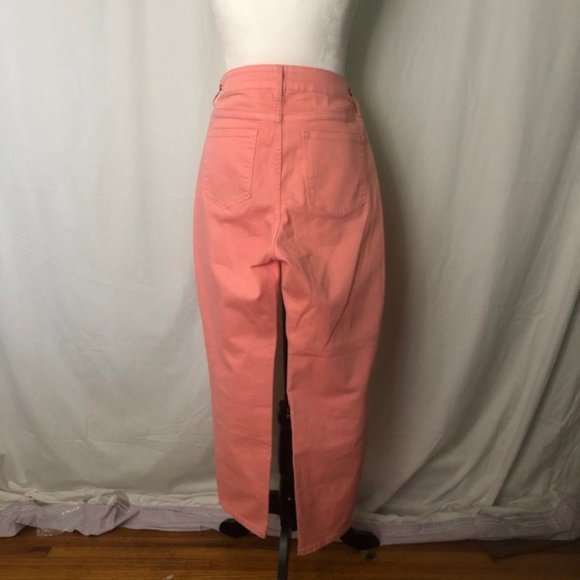 NYDJ Ankle Jeans Coral Size 8. - Picture 3 of 7